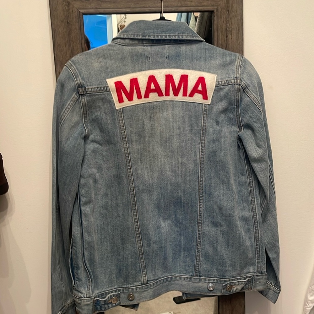 MAMA Jean jacket! Brand new!